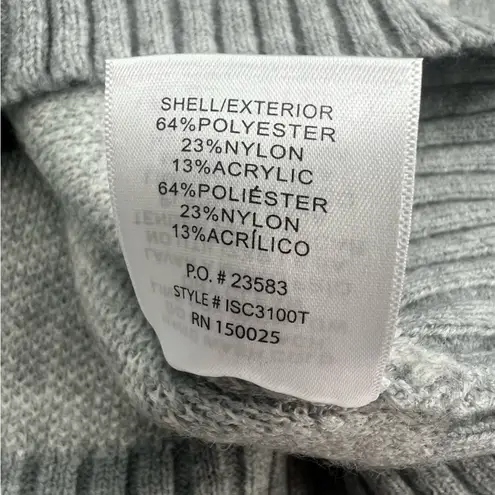 Jacquie the Label Georgia Contrast Collar Cardigan Gray Size XS