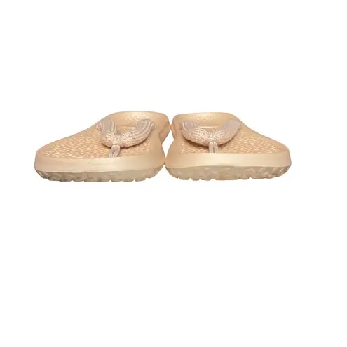 Allbirds Women's Sugar Zeffers 2 Thong Flip Flops Sandal Lux Beige Size 8.5