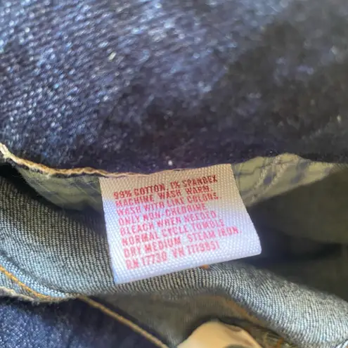 Mossimo Supply Co. Blue Jean Shorts with Distressed Hem Size 11