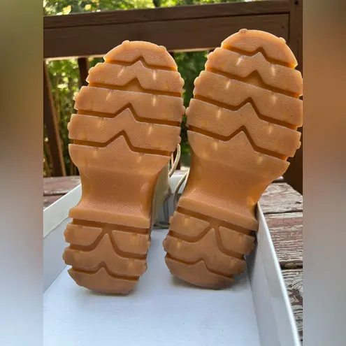 Bronx Jaxstar W/Gum Sole Women Neutral Suede Chunky Streetwear Sneakers|Sz:36EU Tan Size 5