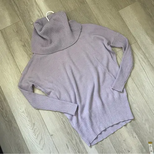 Susana Monaco Sweater wool turtleneck womens Purple (small) minimalist chic