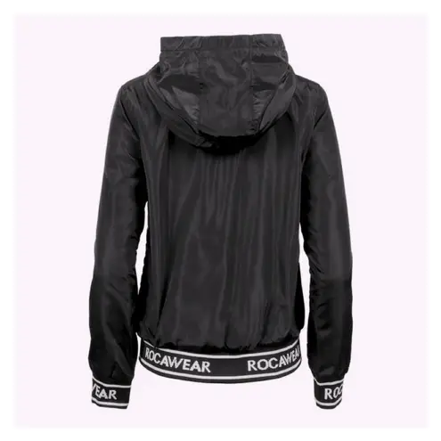 Rocawear NWT Logo Hooded Jacket Black Size Medium