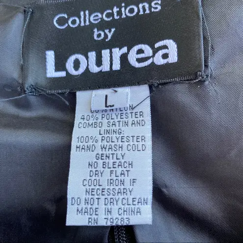 Collections by Lourea 2 Piece Jacket Black Size L