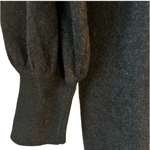 Exlura Women's Black Sweater Dress M Long Sleeve Bodycon High Neck