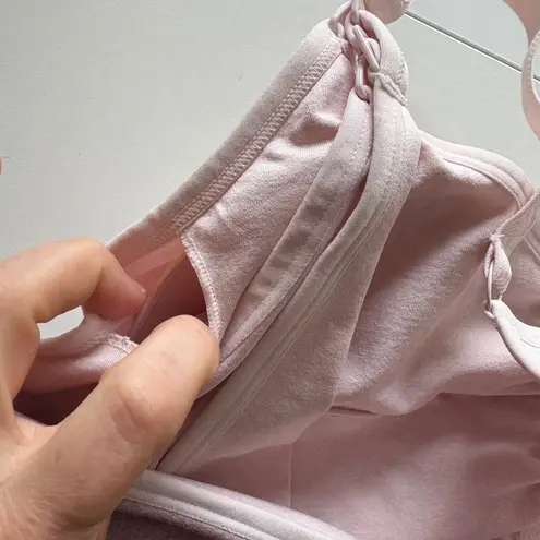Kindred Bravely Maternity Nursing Bra XL Busty Pink Heathered Wireless Clasp Size undefined