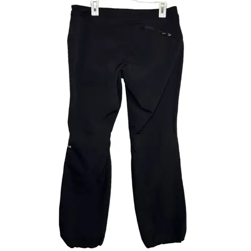 Lole  Activewear Nylon Water Resistant Pants Black Size 10 UPF 50+