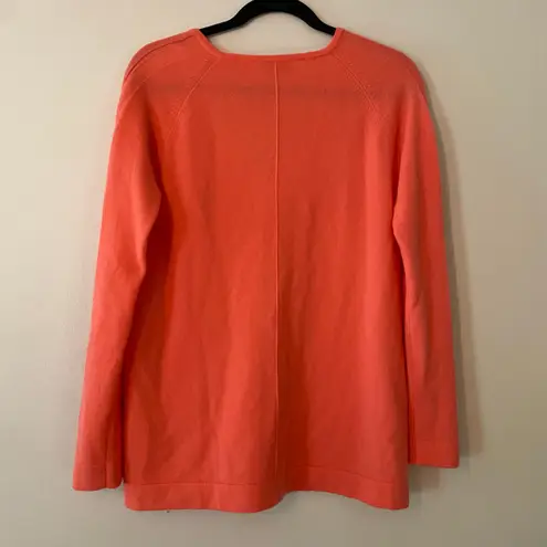 Kinross Cashmere Hot Pink V