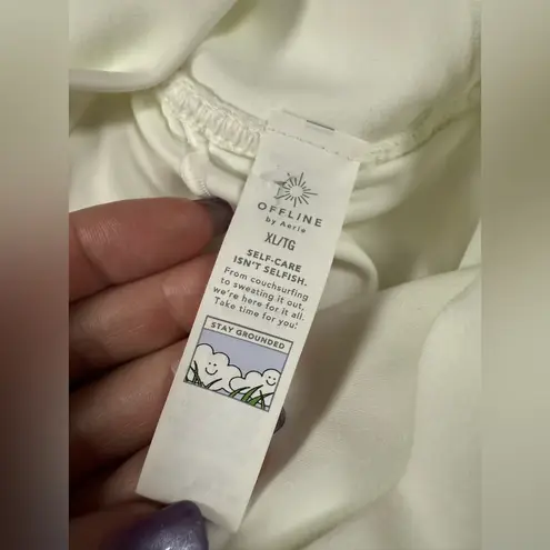 Offline By Aerie All Aces White Pleated Tennis Skort XL