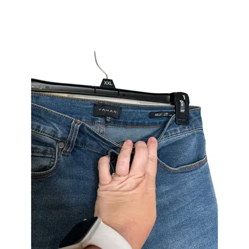 Tahari Womens Jeans Kelly Classic Skinny Stretch Mid-Rise Dark Wash Denim 2/26