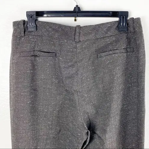 Sandro SPORTSWEAR Brown Speckled High Rise Slacks, Size 8