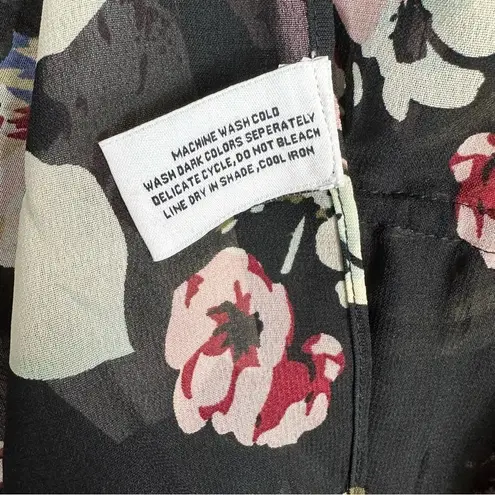 Walter Baker Tulum Tropical Print Caftan Beach Cover up One size