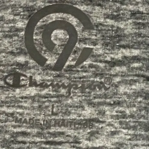 Champion C9 Gray Fitted Athletic Top Comfortable & Performance Fit Shirt Size L Size L