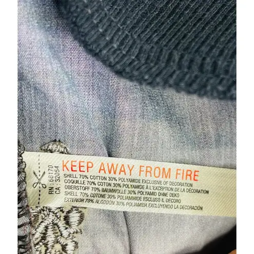 Free People Movement women's Mesmerize Me Printed Pants S NWT Cargo Relaxed Purple - Image 5