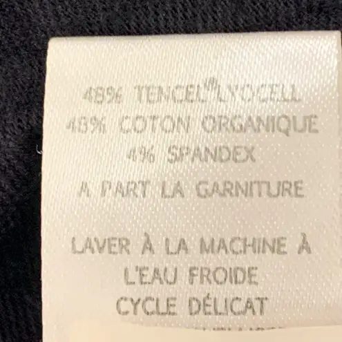 Horny Toad Women’s Tank Top Size L Black Tencel Organic Cotton Blend Sleeveless Size L