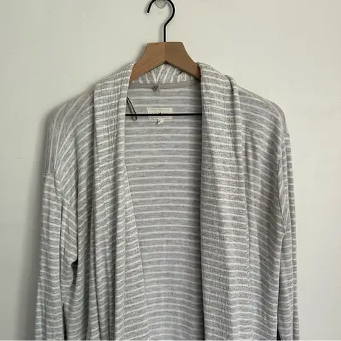 Lou & grey  Striped Open Cardigan