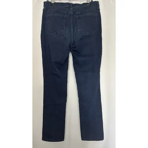 NYDJ Skinny Jeans Womens 10 Lift Tuck Technology Blue Medium Wash Stretch