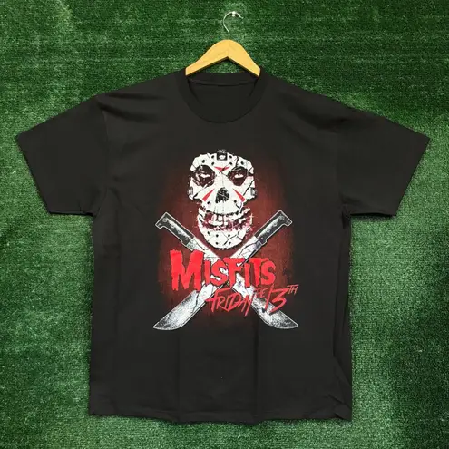 The Misfits Friday the 13th Jason Voorhees Horror Punk Rock Band Tee XL