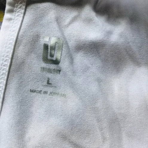 Ideology ID By Macy's Women's Tank Top White Essentials Heathered Keyhole-Back L