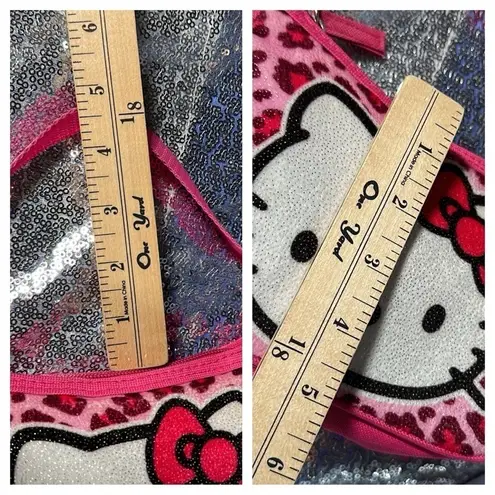 Sanrio Hello Kitty 2014 pink leopard print mini bag purse FAB Starpoint