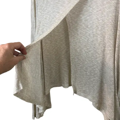 lush Open Back Cowl Neck Relaxed Fit Top