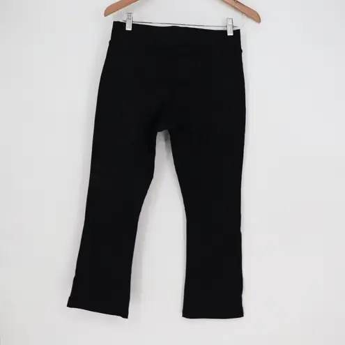 American Giant Womens Black Bootcut Pants Size 8 Made in USA
