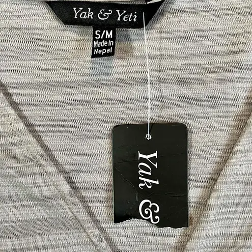 NWT Yak & Yeti Gray Tiered Short Sleeve T