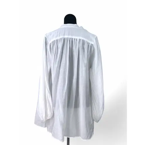 Beulah | M | Floyd Billow Sleeve Mini Shirt Dress Oversized Tunic Top Women's