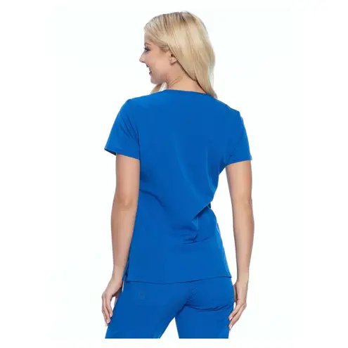Butter Soft ★ NWOT Butter-Soft Stretch Scrubs Top - Blue ★