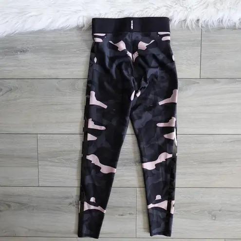 Ultracor Camo Collegiate Leggings Black Pink
