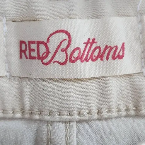 Red Bottoms Cream Cargo Joggers NWT Size 20 Cream Skinny Fit Joggers