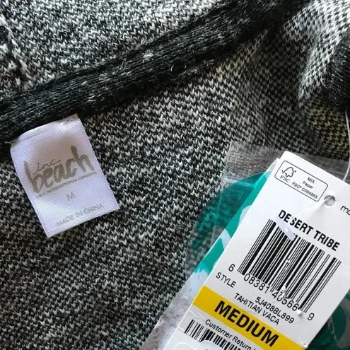 INC INTERNATIONAL CONCEPTS Linen Blend Sweater Vest NWT Medium Black