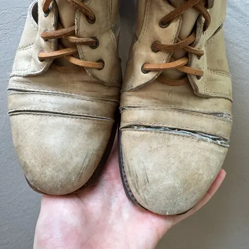 FREEBIRD by Steven Heaven Cutout Leather Mid Calf Boots