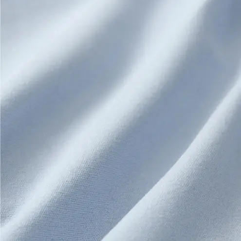 Berlook Activewear Light Blue Cut Out Short Sleeve Top