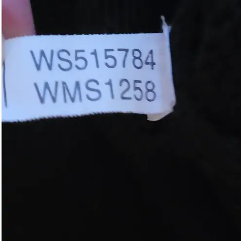 Black Cardigan Multicolor Embroidered Snowflakes Beaded & Sequined Neckline