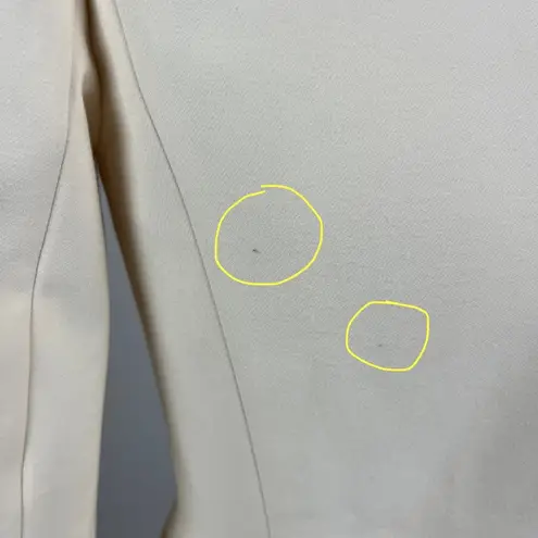 Rebecca Taylor Cream Single Button Blazer