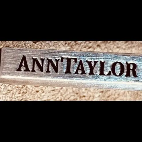 Ann Taylor Suede 100% Leather Body Lining 100% Cotton Dressy Tan Vest Size L