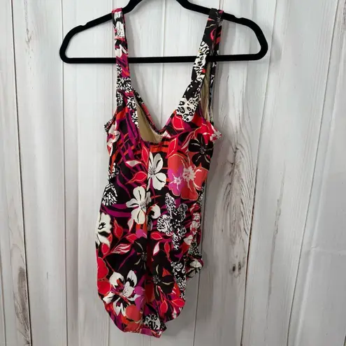 Maxine of Hollywood Women’s 12 Floral One Piece Swim