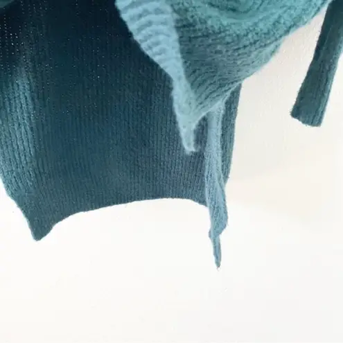 City Chic Simply Mod Sweater in Alpine Green