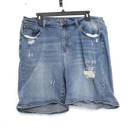 Judy Blue High Waist Boyfriend Short Size 3XL