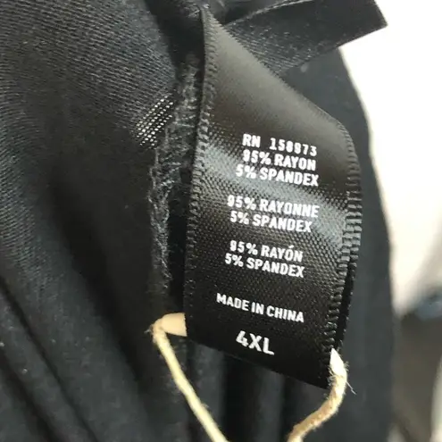 SKIMS Onyx Black Pull On Sleep Shorts 4X