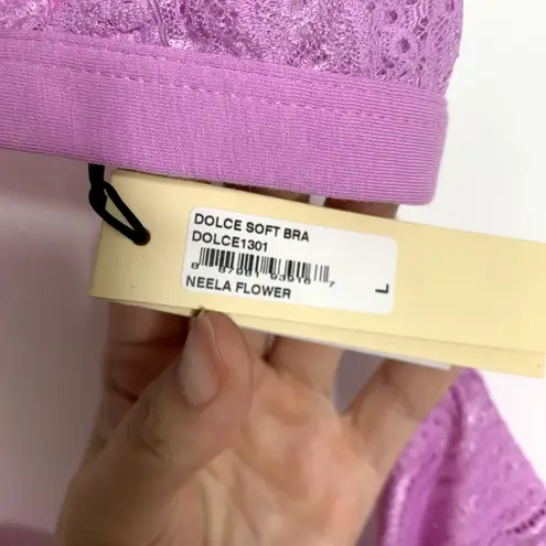 Cosabella Dolce Boyshort and Soft Bra Set 2 piece Neela Flower New Womens Large