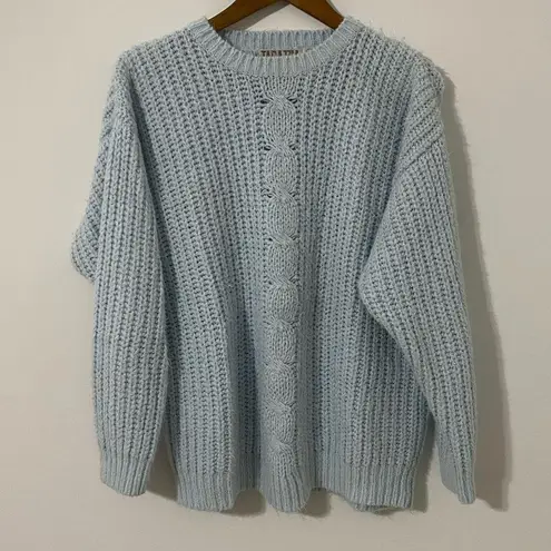 Light Blue Oversized Sweater Size M