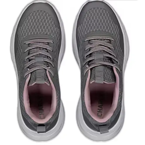 Charly Womens Aircraft Walking Shoes. SIZE 7.5. Color: grey/white White