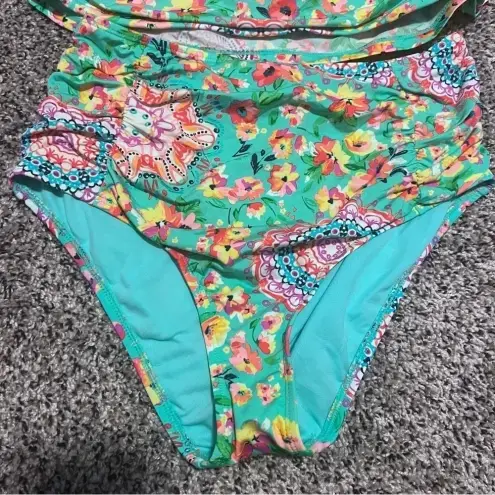 Daniel Cremieux Women's Cremieux‎ 2 Piece Swimsuit L