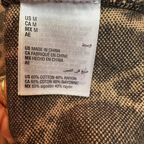 Alfani Leopard Print Long Cardigan