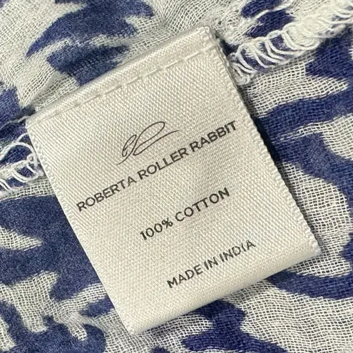 Roberta Roller Rabbit Teal Tunic Dress Tassles Lightweight Women’s Small