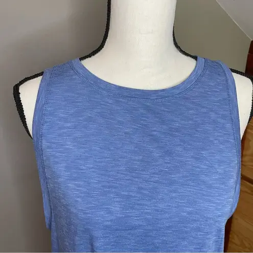 Balance Collection  Blue Sleeveless Activewear Workout Tank Top