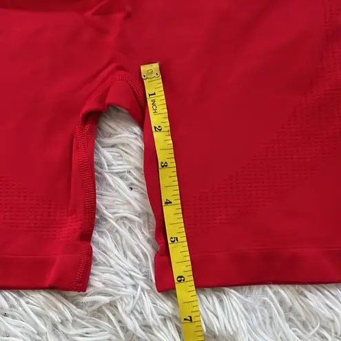 women's best Women’s best Power Seamless Cycling Shorts red size Small