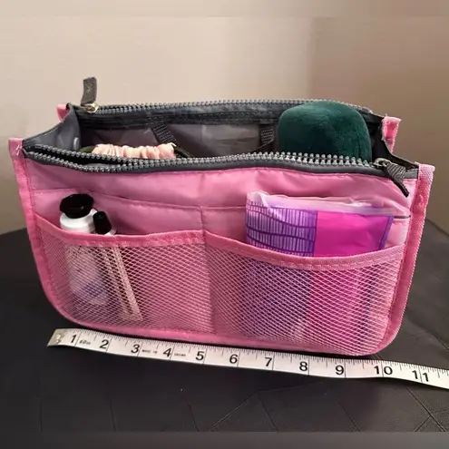 NWOT PINK Bag Insert/Organizer Gray