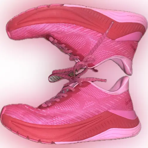 Dansko Hot Pink Peony Colorful Comfy Lace Up Arch Support Walking Sneakers 37